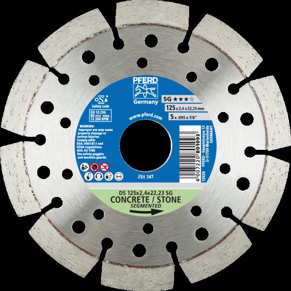 PFERD Utensili diam. per industria edilizia DS 125 x 2,4 x 22,23 SG