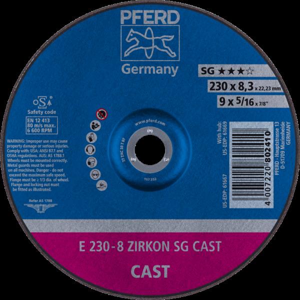 PFERD Dischi da sbavo E 230-8 ZIRKON SG CAST