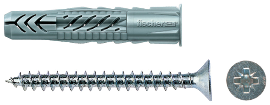 FISCHER Tasselli UX 10X60 R S/15 con vite (20 Pz.)