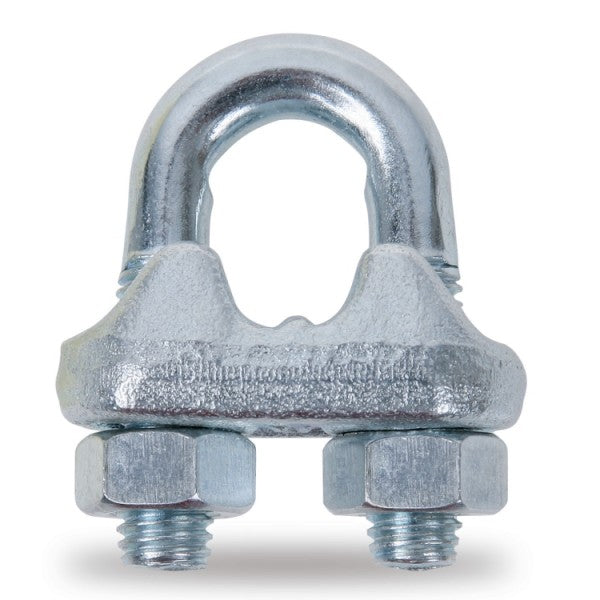 Beta Morsetto per fune in acciaio zincato