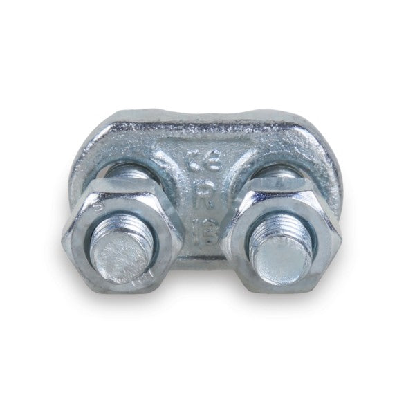 Beta Morsetto per fune in acciaio zincato