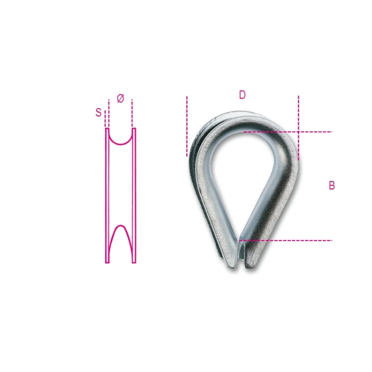 Beta Radancia tipo pesante per funi in acciaio zincate