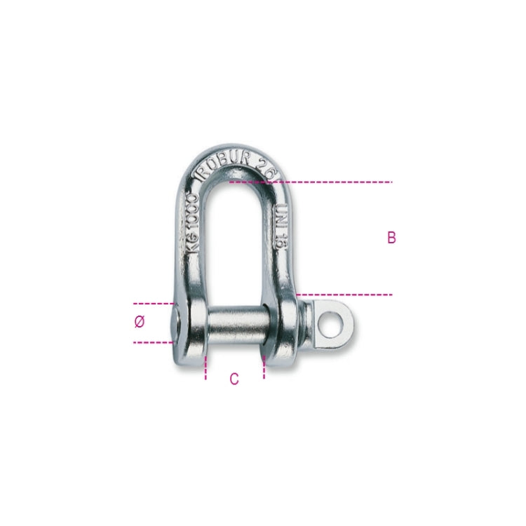 Beta Grilli per sollevamento diritti, tipo UNI acciaio al carbonio zincati