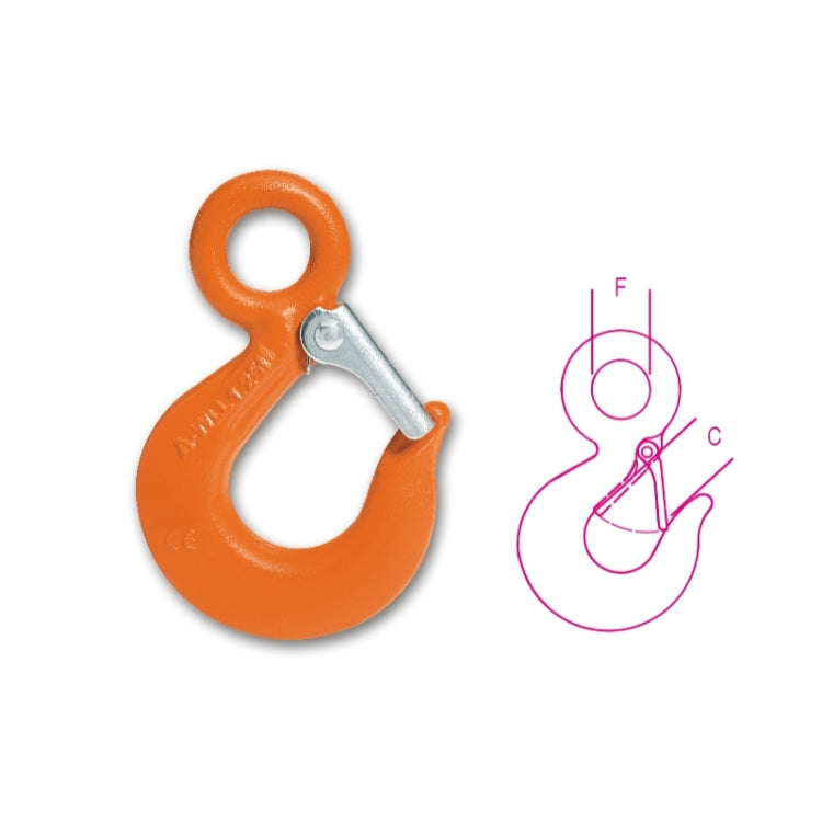 Beta Ganci per sollevamento ad occhio, acciaio legato ad alta resistenza grado 8