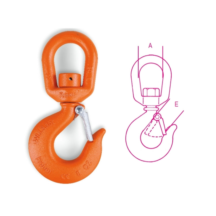 Beta Ganci per sollevamento orientabili (non sotto carico) acciaio legato alta resistenza grado 8