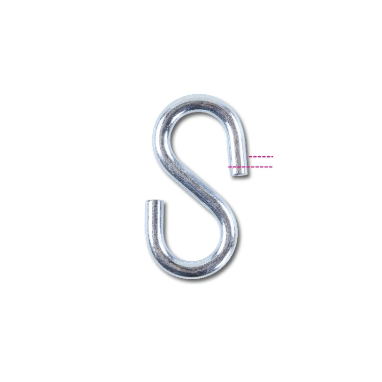 Beta Ganci a "S" acciaio zincato