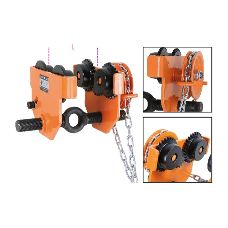 Beta Carrello di traslazione a catena per paranchi manuali