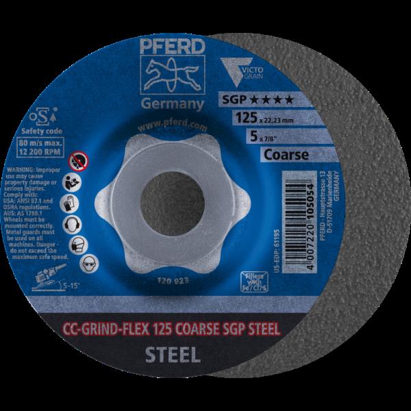 PFERD CC-GRIND (inclusi SOLID, FLEX, STRONG) CC-GRIND-FLEX 125 COARSE SGP STEEL