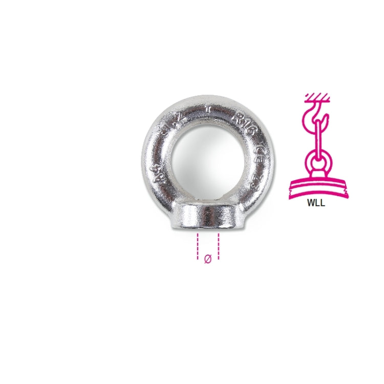 Beta Golfari femmina, inox AISI 316