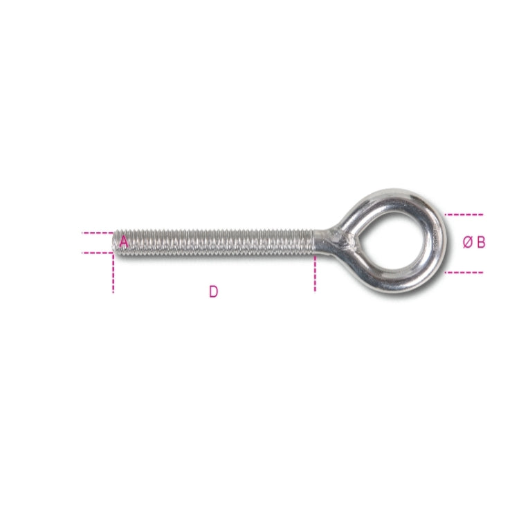 Beta Viti ad occhio per tasselli inox AISI 316