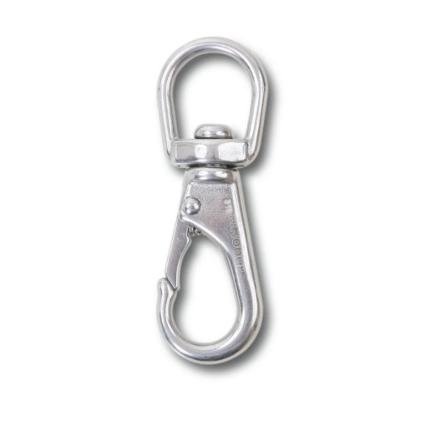 Beta Moschettoni a gancio con girello e sicura inox AISI 316