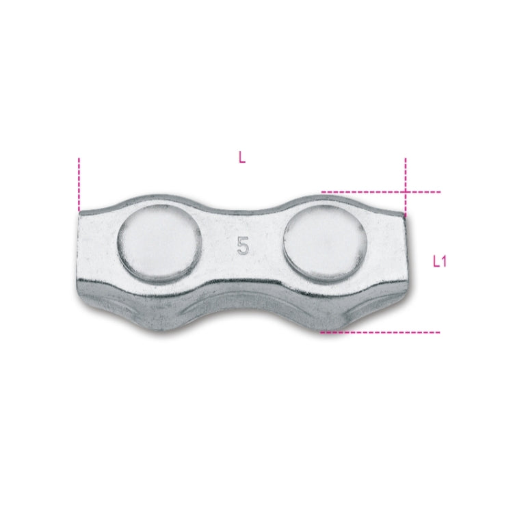 Beta Morsetti duplex zincati