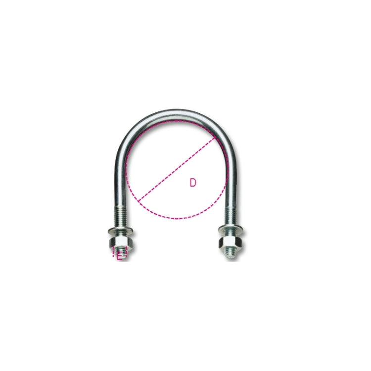 Beta Collari per sostegno tubazioni serie leggera zincati