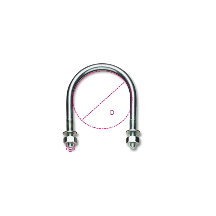 Beta Collari per sostegno tubazioni serie pesante zincati