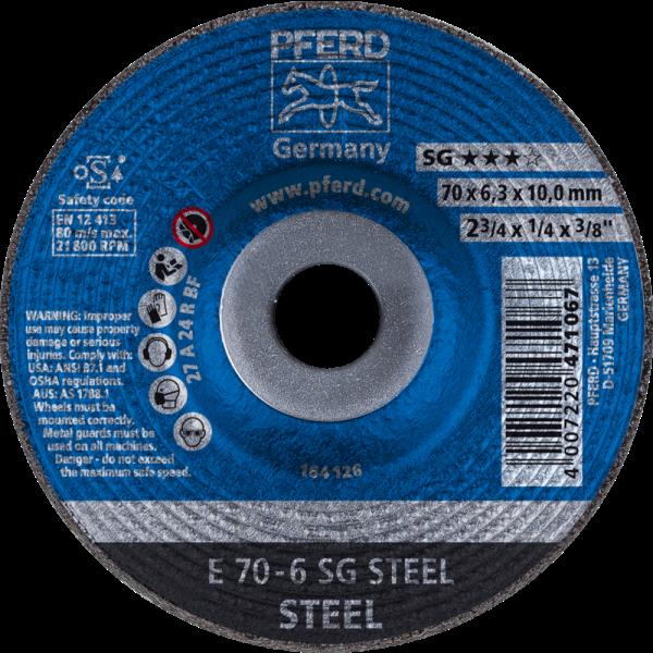PFERD Dischi da sbavo E 70-6 SG STEEL/10,0
