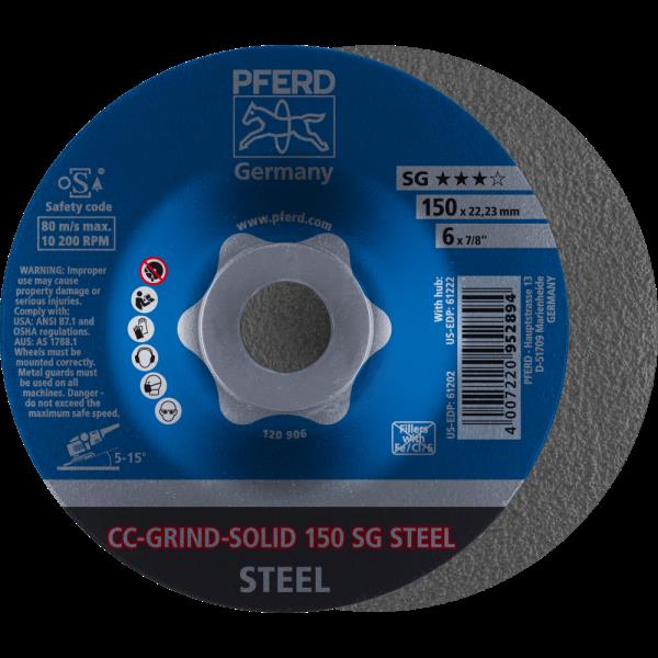PFERD CC-GRIND (inclusi SOLID, FLEX, STRONG) CC-GRIND-SOLID 150 SG STEEL