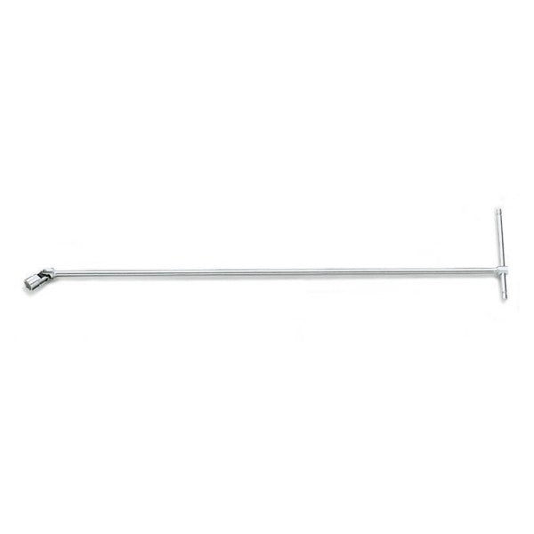 Beta Chiave a T con bussola esagonale snodata, tipo lungo, cromata