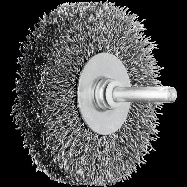 PFERD Spazzole a disco con gambo POS RBU 7015/6 ST 0,30 (1)