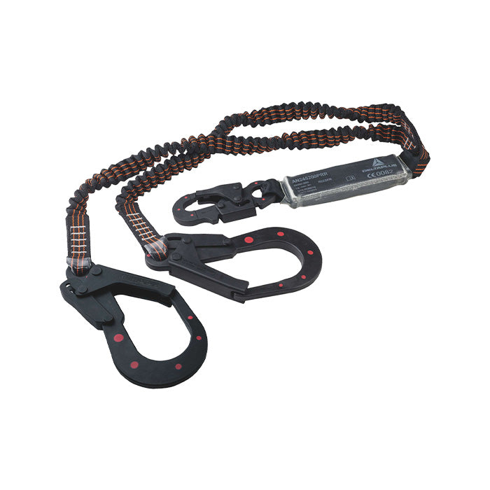 Delta Plus Assorbitore di energia dielettrico a cinghia elastica doppia AN245200PRR - Olivieri Ferramenta srl