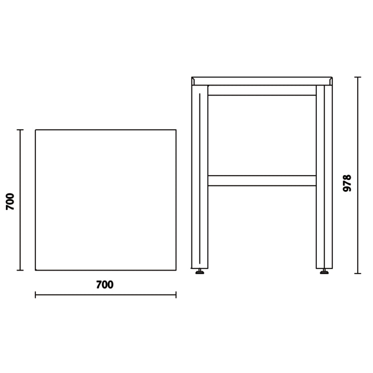 Beta Elemento angolare 700x700 con gambe