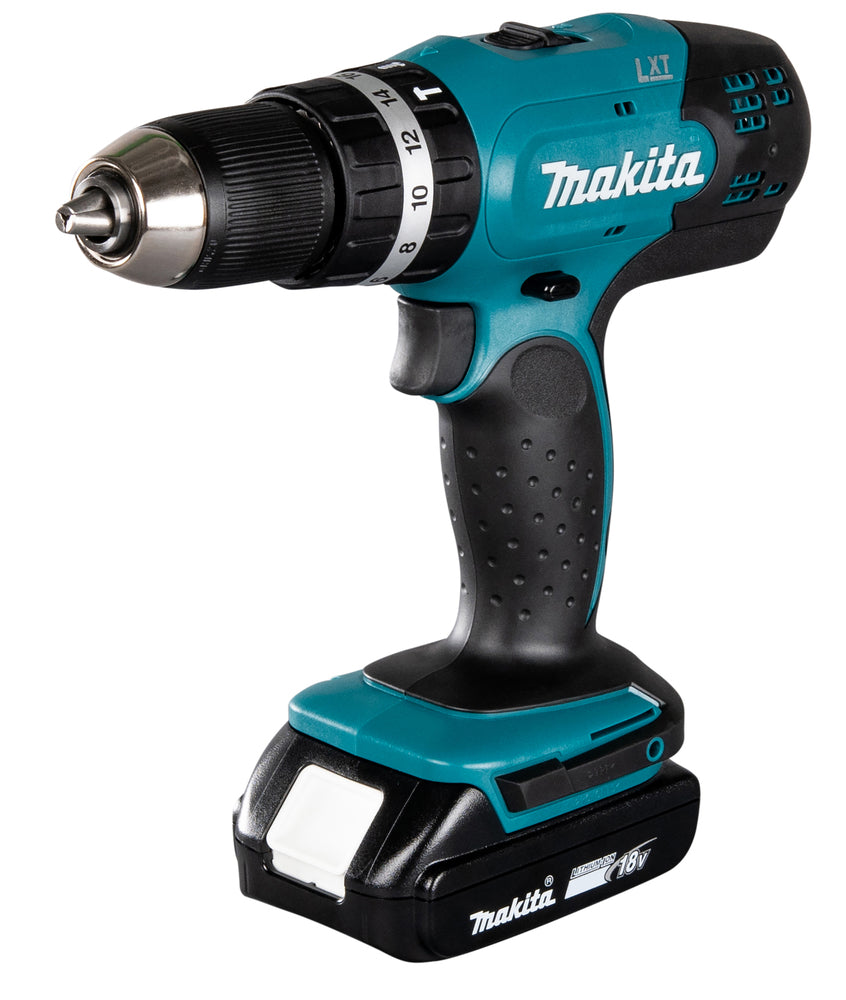 MAKITA Trapano avvitatore con percussione LXT ® DHP453RFE