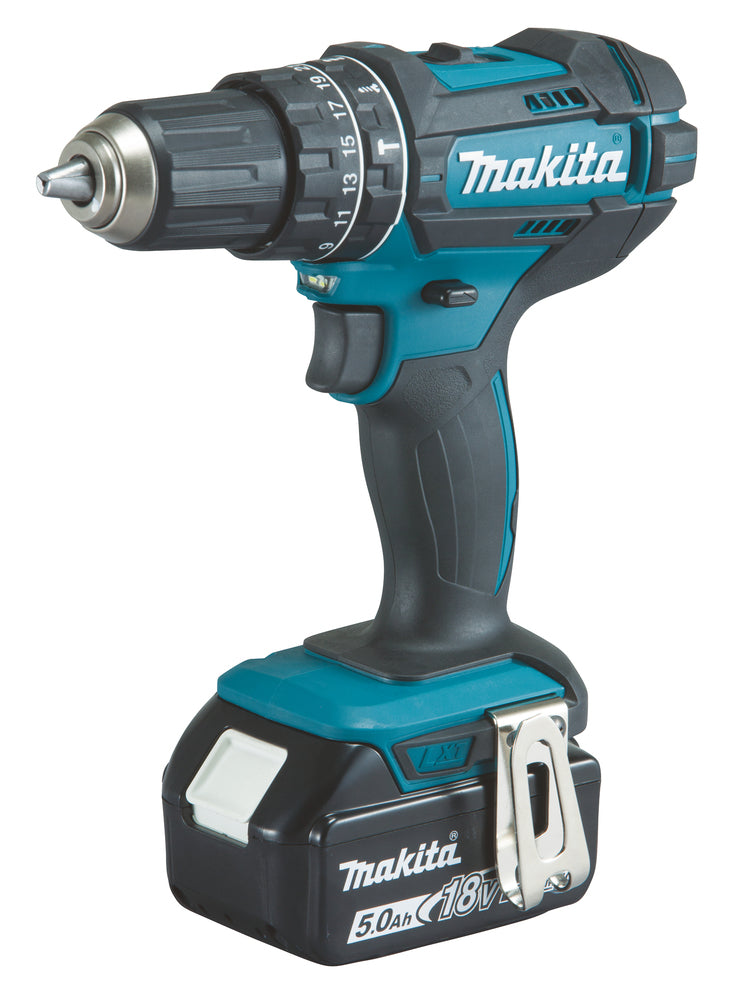 MAKITA Trapano avvitatore con percussione LXT ® DHP482RTJ