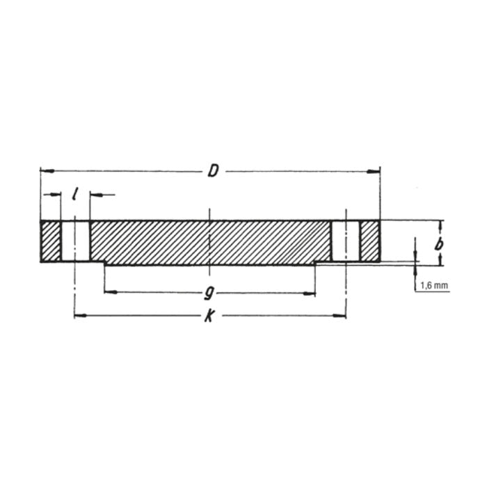 Flangia blind ASME B16.5 ANSI 150 lb - Acciaio inox forgiato - Olivieri Ferramenta srl