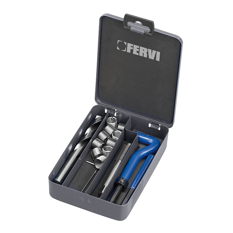 Fervi Kit riparazione filetti unf f-coil - E011/UNF1/4