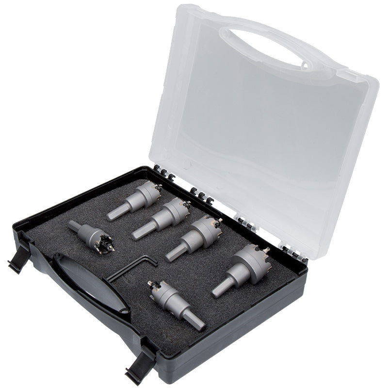 Fervi Set seghe a tazza con inserti in metallo duro - F019/006