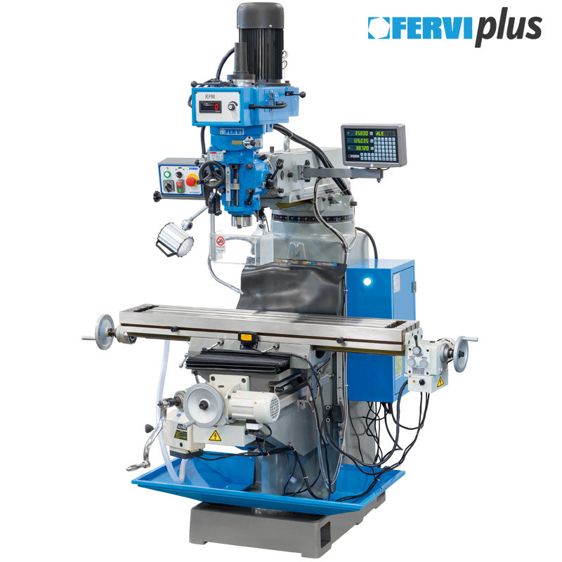 Fervi Fresa verticale a testa veloce con inverter - F060I