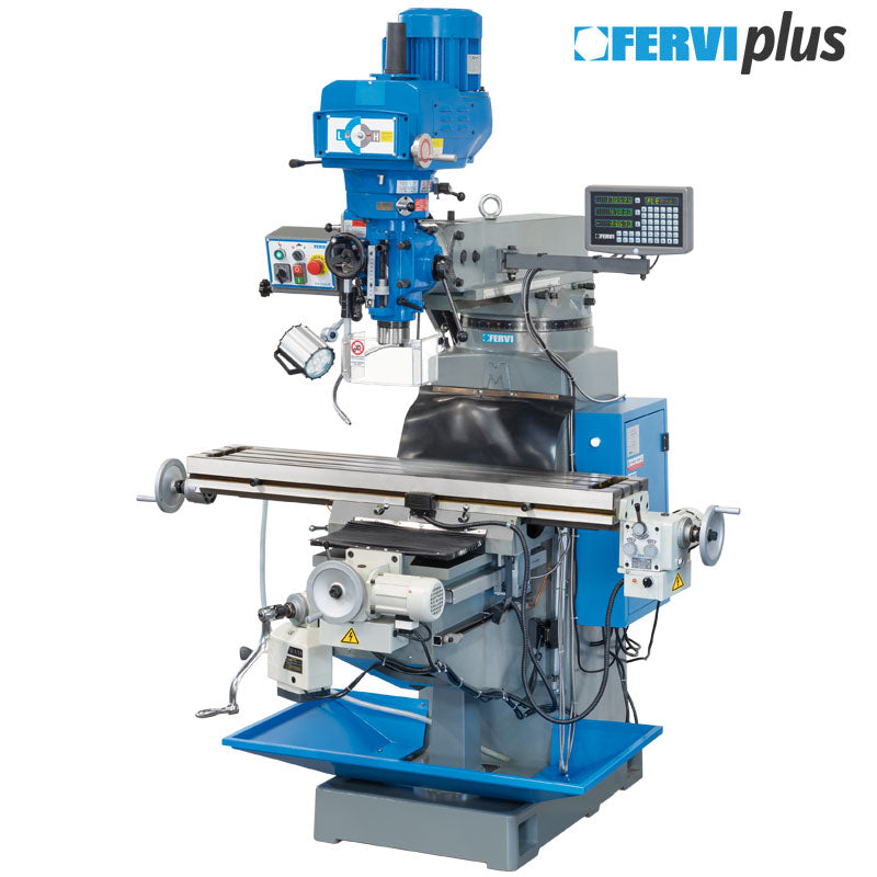 Fervi Fresa verticale con testa veloce con variatore velocità meccanico - F060V