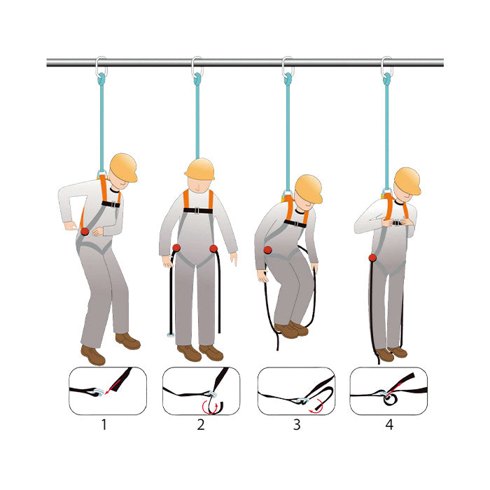 Delta Plus Kit di cinghie anti compressione femorale HA203FS - Olivieri Ferramenta srl