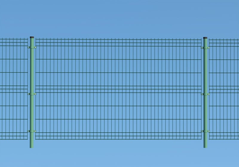 Hybrid Verde - Recinzione elettrosaldata in pannelli - Olivieri Ferramenta srl