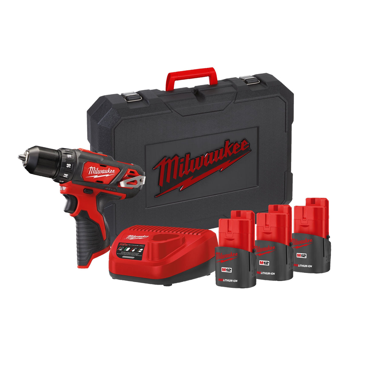 MILWAUKEE Trapano avvitatore compatto M12™ M12 BDD-153C