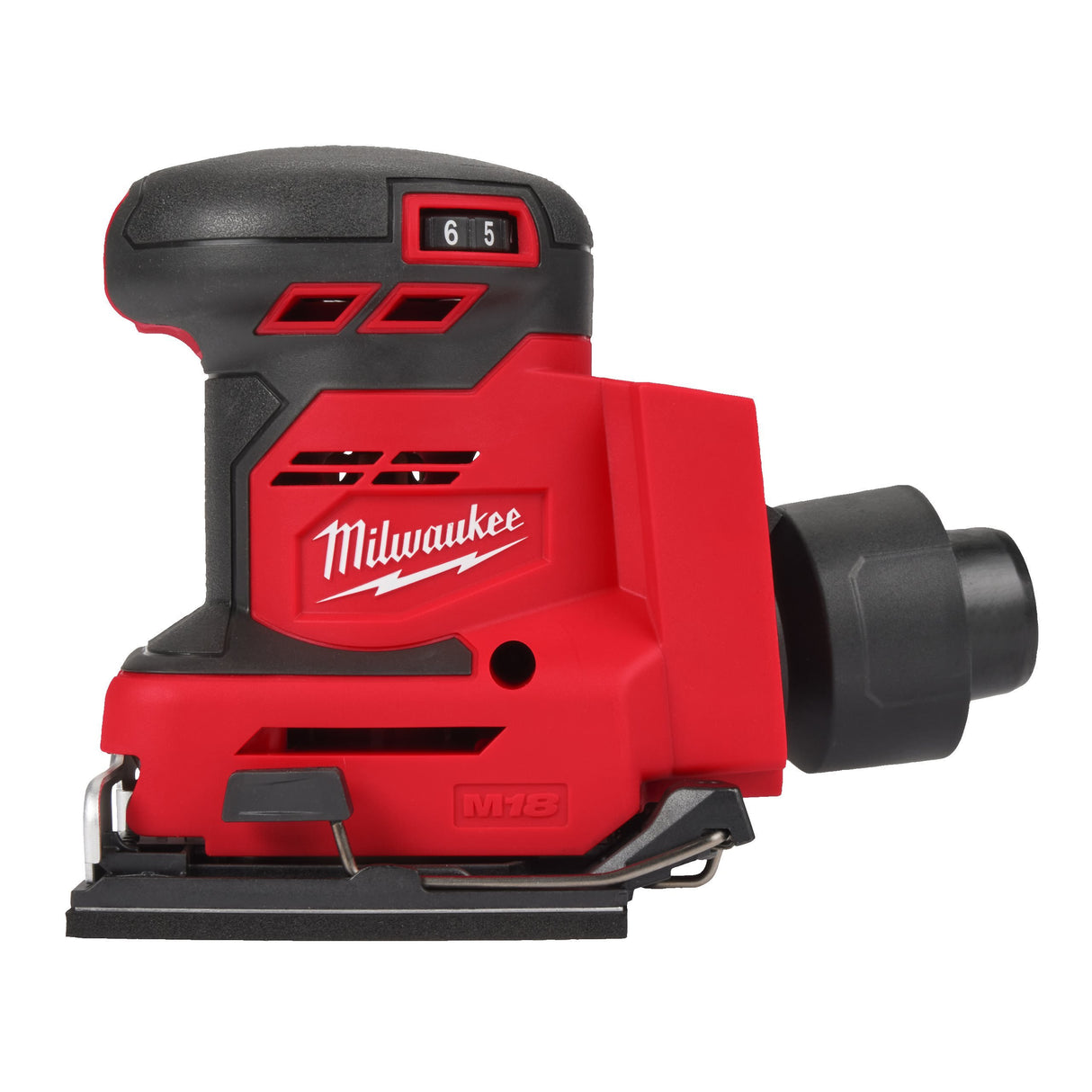MILWAUKEE Levigatrice quadrata 1/4 di foglio a batteria M18™ BQSS-0