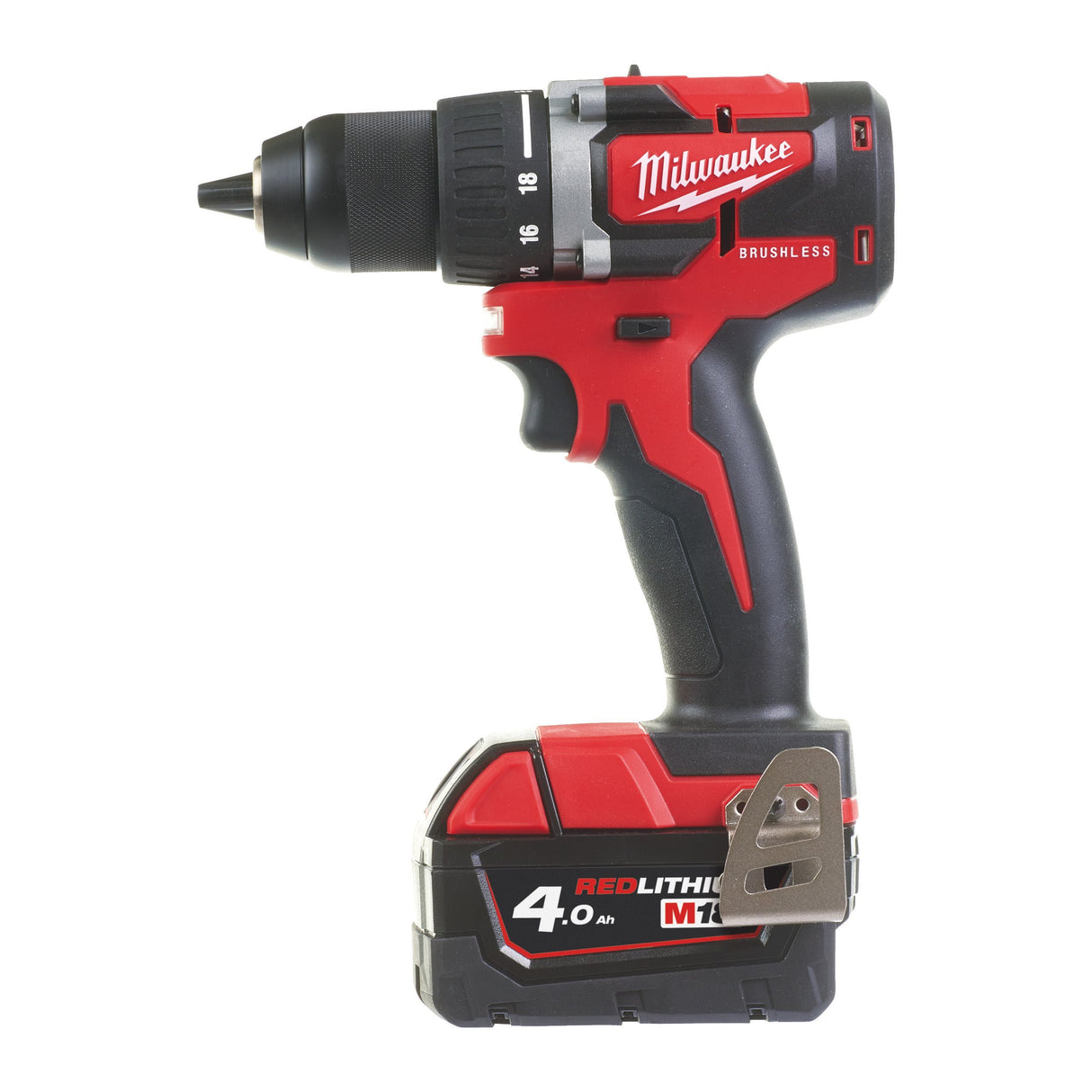 MILWAUKEE Trapano avvitatore compact brushless M18™ M18 CBLDD-402C