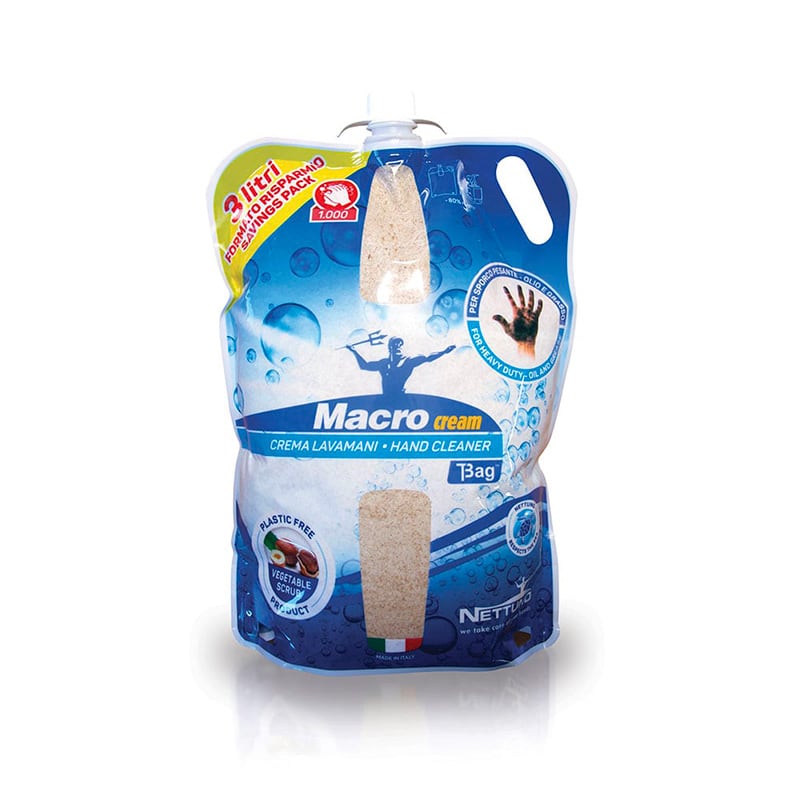 Nettuno MacroCream T-Bag ricarica da 3000 ml per T-Big Dispenser e T-Duck - Olivieri Ferramenta srl