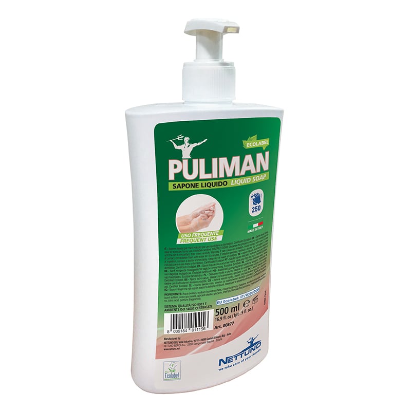 Nettuno Puliman Ecolabel Flacone da 500 ml con dosatore - Olivieri Ferramenta srl