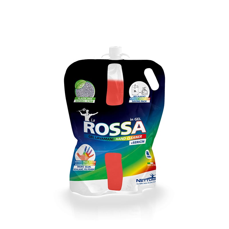 Nettuno Rossa in Gel T-Bag Ricarica da 3000 ml per T-Big Dispenser e T-Duck - Olivieri Ferramenta srl