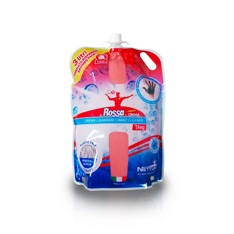 Nettuno Rossa in crema T-Bag ricarica in sacchetto da 3000 ml - Olivieri Ferramenta srl