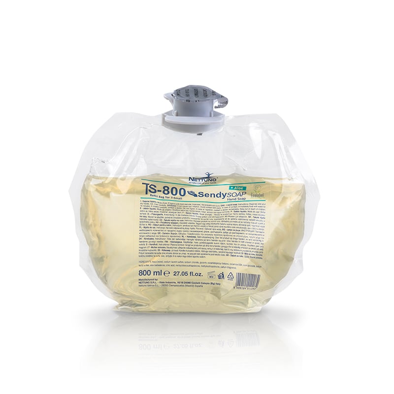 Nettuno Sendy Soap T-S800 ricarica in sacchetto da 800 ml - Olivieri Ferramenta srl