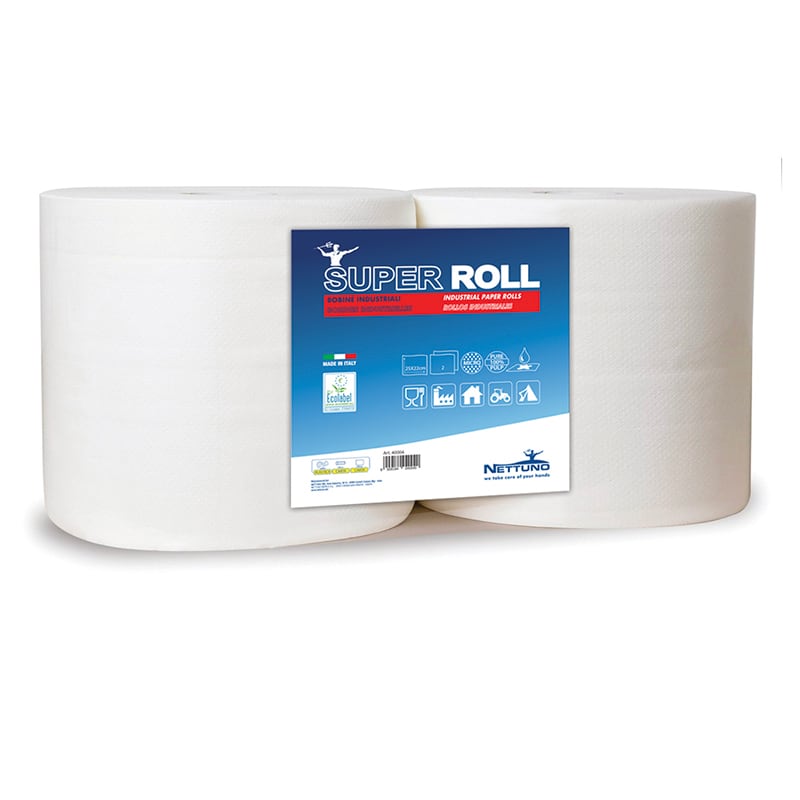 Nettuno Super Roll Bobina 109mt / 495 strappi (24,9 x 22 cm) - Olivieri Ferramenta srl