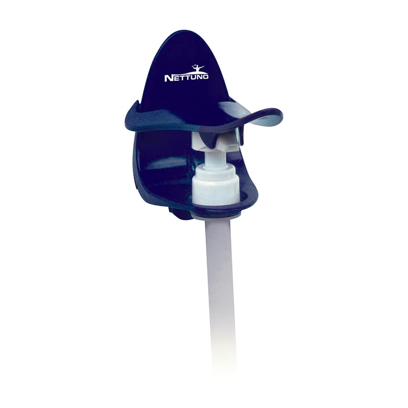 Nettuno T-Duck Dispenser blu con dosatore incluso per lavamani in sacca T-Bag - Olivieri Ferramenta srl