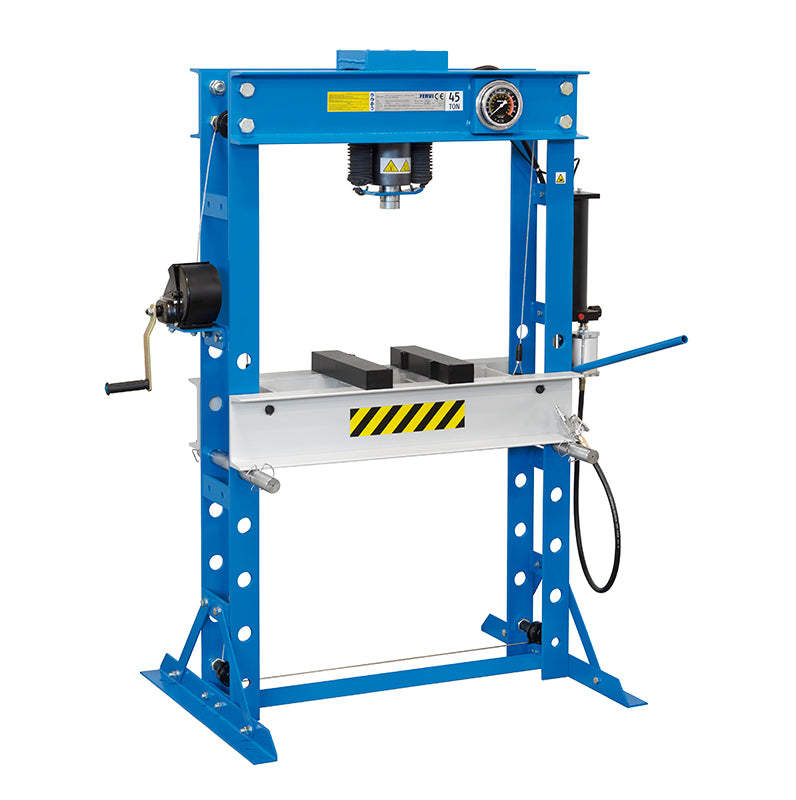 Fervi Pressa idraulica manuale e pneumatica - P001/45