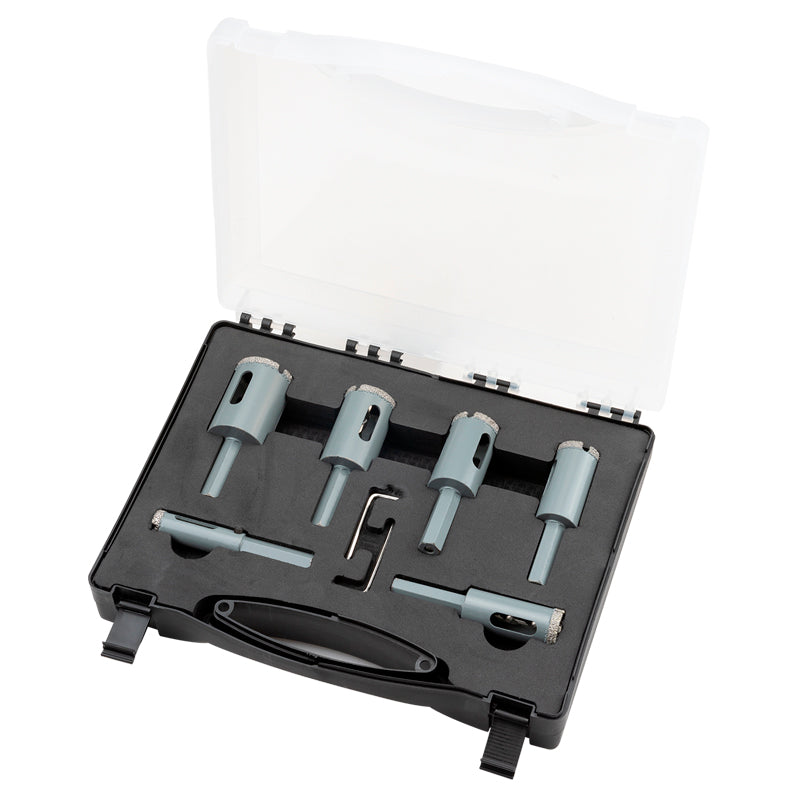 Fervi Serie punte e tazze diamantate a corona continua - P031/06S