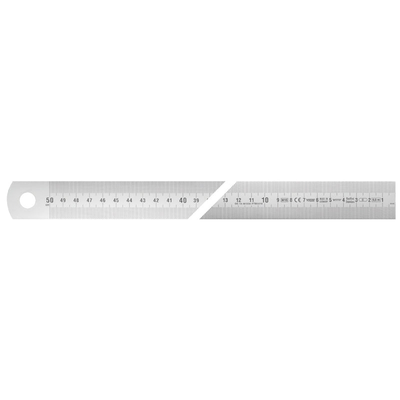 Fervi Righe in acciaio inossidabile mid - REA0500/RD/MID