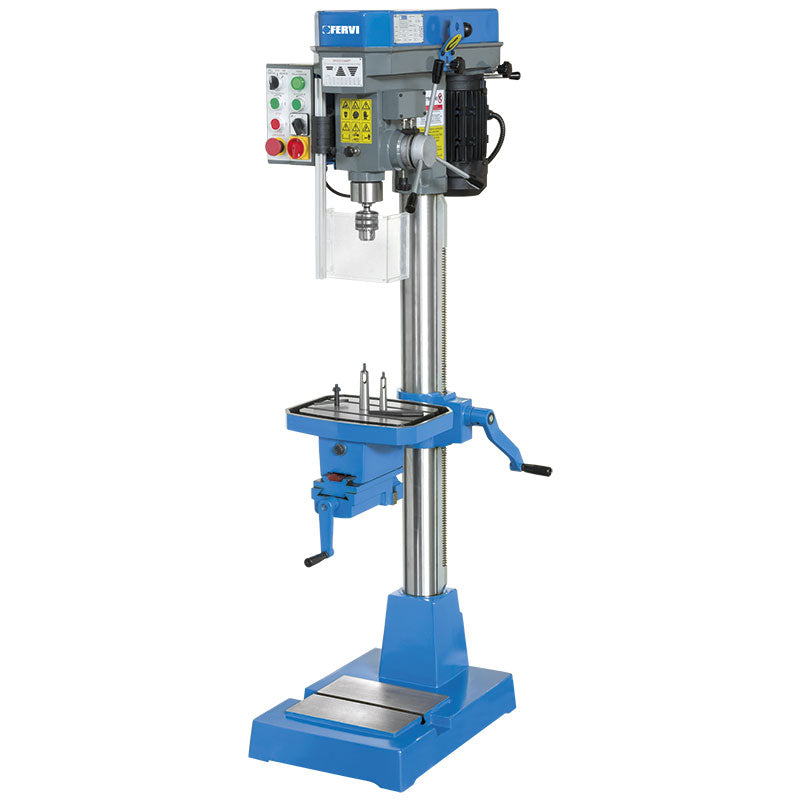 Fervi Trapano a colonna con trasmissione a cinghia - T071