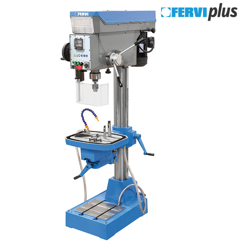 Fervi Trapano a colonna con trasmissione a cinghia - T072DA