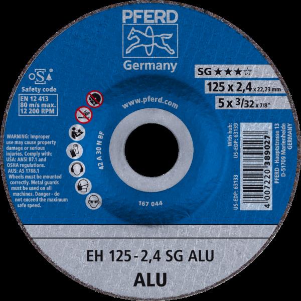 PFERD Dischi da taglio EH 125-2,4 SG ALU