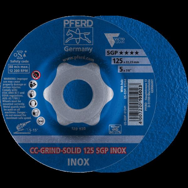 PFERD CC-GRIND (inclusi SOLID, FLEX, STRONG) CC-GRIND-SOLID 125 SGP INOX